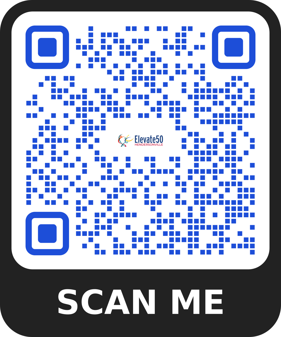 Elevate50 Elevate Together Fundraiser - Donation QR Code